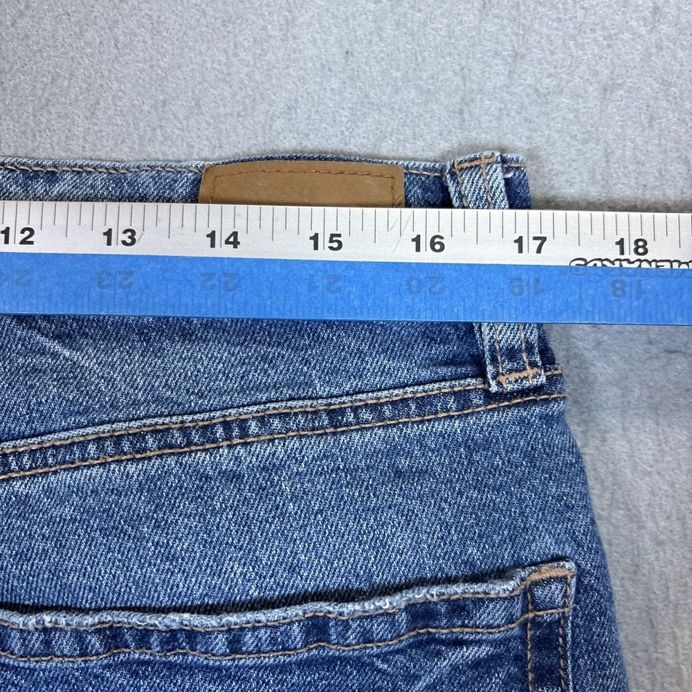American Eagle Stretch Studded Stovepipe Jeans Size 12 Regular High- Rise Woman - Picture 10 of 12